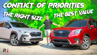 The 2024 Subaru Crosstrek is a Worse Value than the Forester And it Doesn’t Matter [upl. by Naimaj]