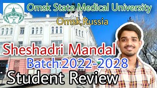 Student Review  Omsk State Medical UniversityRussia  studymbbsinabroad studymbbsinrussia omsk [upl. by Chenay]