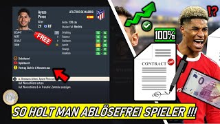 FIFA 23 Wie man Spieler ablösefrei holt 📃💰💡 Karrieremodus Tipps amp Tricks [upl. by Olympium703]