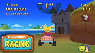 Lets Play Nicktoons Racing Part 4  Cup 1 Medium [upl. by Avika]