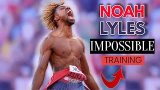 Noah Lyles Training System  Training Secrets Detailed Workouts New Info [upl. by Icnan]