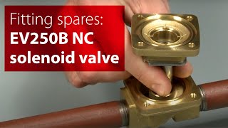 How to fit a spare part kit to a Danfoss EV250B NC solenoid valve  Stepbystep instructions [upl. by Salem19]