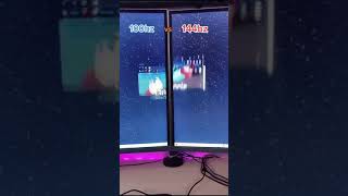 60HZ VS 100HZ VS 120HZ VS 144HZ 🖥🖥 MONITOR [upl. by Farnsworth]