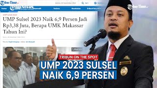 Gubernur Sulsel Andi Sudirman Sulaiman Umumkan UMP 2023 [upl. by Dody]