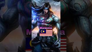 Mlbb Heros and Their Nationalities Part  2🔥🔥 mlbb mobilelegends southeastasia shorts badang [upl. by Aruol508]