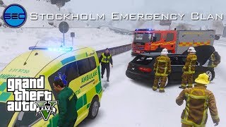 Stockholm Emergency Clan  3 AMBULANS  Krock på E20 ENG SUBS [upl. by Story599]