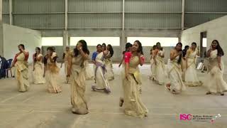 Jimikki kammal dance cover by sheril  vijay  mohanlal  dance [upl. by Ahsikahs96]