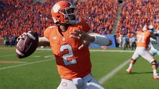 Clemson vs The Citadel  NCAA Football 1123 Full Game Highlights  College Football 25 Sim [upl. by Naitsirhk]