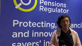 TPR CEO Nausicaa Delfas reflects on Pensions Ministers speech at PLSAs annual conference [upl. by Ycniuqed474]