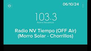 Radio Nuevo Tiempo 1033 MHz Señal Apagada Chorrillos Lima  Peru [upl. by Yenruoc650]