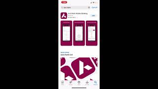 Axis Bank App Download How to Download amp Install Axis Bank Mobile Banking Application 2022 [upl. by Dotti]