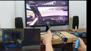 DIY Racing Simulator ทำพวงมาลัย amp Paddle Shifters ไว้เล่นเอง [upl. by Elbys]