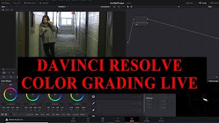 Davinci Resolve  Live Color Grading [upl. by Ailido359]