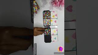 How to make a Popup Cube Box  Pop up box tutorial 😍 tutorial popupcard box giftbox cute [upl. by Ariaek]