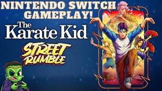 The Karate Kid Street Rumble Nintendo Switch Gameplay [upl. by Arihk]