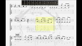 Estatic Fear Des Nachens Suss Gedone GUITAR TAB [upl. by Hach]