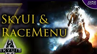 SkyUI amp RaceMenu  How To Mod Skyrim Guide 2022 [upl. by Brest]