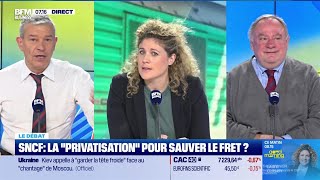 Nicolas Doze face à JeanMarc Daniel  SNCF la quotprivatisationquot pour sauver le fret [upl. by Born678]