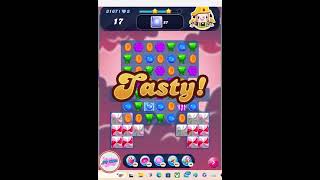 Candy Crush Saga Level 3167 NO BOOSTER shorts viral noboosters [upl. by Ydissahc]