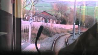 Manchester Metrolink Rochdale Line Cab Ride Part 1 111213 [upl. by Leonsis]