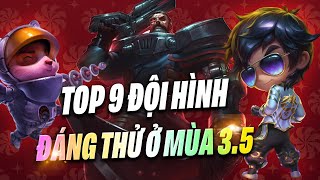 TOP 9 ĐỘI HÌNH ĐÁNG THỬ Ở ĐTCL 35 THIÊN HÀ  SHACO amp XIN ZHAO BÃI RÁC 1 THỜI TRỞ LẠI [upl. by Llenrev]