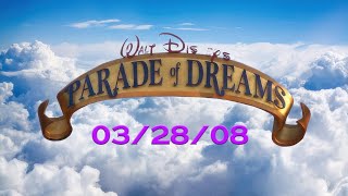 Experience the MAGIC of Disneylands Parade of Dreams from 2008 [upl. by Leahcim909]