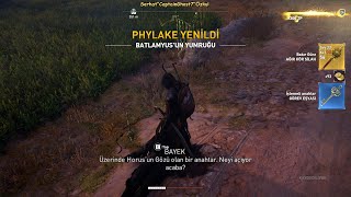 FİLOZOFLAR ŞAİRLER SANATÇILAR VE İKİNCİ PHYLAKE  Assassins Creed Origins 12 Bölüm TÜRKÇE [upl. by Nivak229]