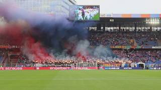 FC Basel  FC Sion 22  Intro der Muttenzerkurve [upl. by Higinbotham]