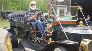 Touring Kingfield with 3 Stanley Steamers [upl. by Antonina]