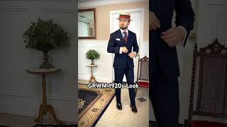 1920s Men’s Inspiration  for the Modern Gent 🤵🏻‍♂️ style 1920s vintage vintagefashion grwm [upl. by Aisiram1]