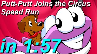 PuttPutt Joins the Circus Speed Run  157 [upl. by Sivram]