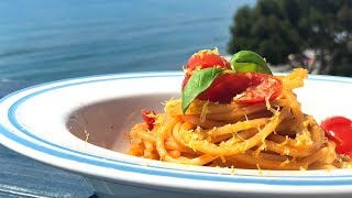 Spaghetti alla Lello con alici in olio doliva [upl. by Ayahsey]