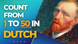 How to count from 1 to 50 in DUCTH howto how counting dutch amsterdam [upl. by Siurad]