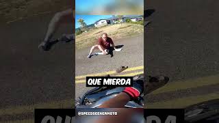 Paró Delante De Una Motocicleta😲🥺 [upl. by Ysdnil]