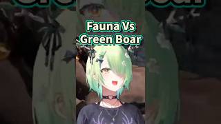 Fauna vs Green Boar【Ceres Fauna】【Hololive中英字幕精華】 [upl. by Hesper]