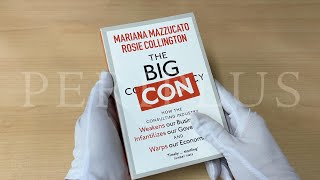 Unboxing Book Review  The Big Con How the Consulting Industry Weakens booktube [upl. by Ehr]