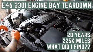 E46 ENGINE OVERHAUL Intake Manifold Removal CCV coolant hoses engine mounts M54 330i 325i part 2 [upl. by Elimaj]