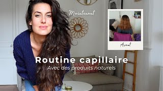 Routine cheveux naturelle  soins brossage coloration coiffure et compléments alimentaires [upl. by Akimak154]