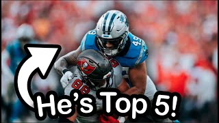 The Carolina Panthers Have One Of The Best Run Stoppers In The NFL  Frankie Luvu [upl. by Aika]