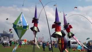 Norddeich 23 Internationales Drachen und Windspielfest 2013 HD [upl. by Giltzow984]