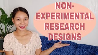 NONEXPERIMENTAL RESEARCH  Types of Quantitative Research Part 2  Practical Research 2 [upl. by Daphna231]