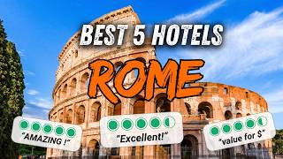 🇮🇹 What are the BEST HOTELS in ROME  2024 Rome hotels review [upl. by Attiuqahs863]