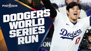 ITS TIME FOR DODGER BASEBALL Every Dodgers postseason highlight leading to the World Series [upl. by Yrrok447]