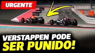 🚨URGENTE VERSTAPPEN PODE PERDER POLE E SER PUNIDO POR ATRAPALHAR RUSSELL  FÓRMULA 1  GP EM CASA [upl. by Asyar247]