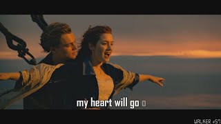 Celine Dion  Titanic  My Heart Will Go On Lyrics  Best Lyric Video [upl. by Enytsirhc]