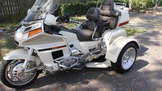 SOLD 1990 goldwing 1500 gl1500 trike kit walk around at Ride Pro [upl. by Ahsotal889]