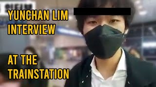 Yunchan Lim Interview At Train Station [upl. by Aihsitan574]