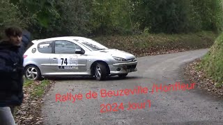 RALLYE de Beuzeville Honfleur 2024 Jour1 [upl. by Hisbe]