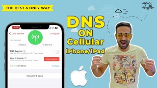 How to Use DNS in Mobile Data and Cellular on iOS [upl. by Nanji]