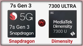 Snapdragon 7s Gen 3 vs Dimensity 7300 Ultra  Redmi Note 14 Pro Plus antutu [upl. by Ardnassak106]